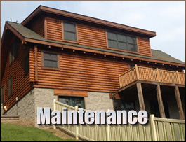  Hickman, Kentucky Log Home Maintenance